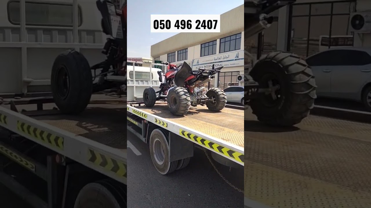 Recovering Cars in Dubai with Quad Bikes? | Quad Biking Recovery Service
