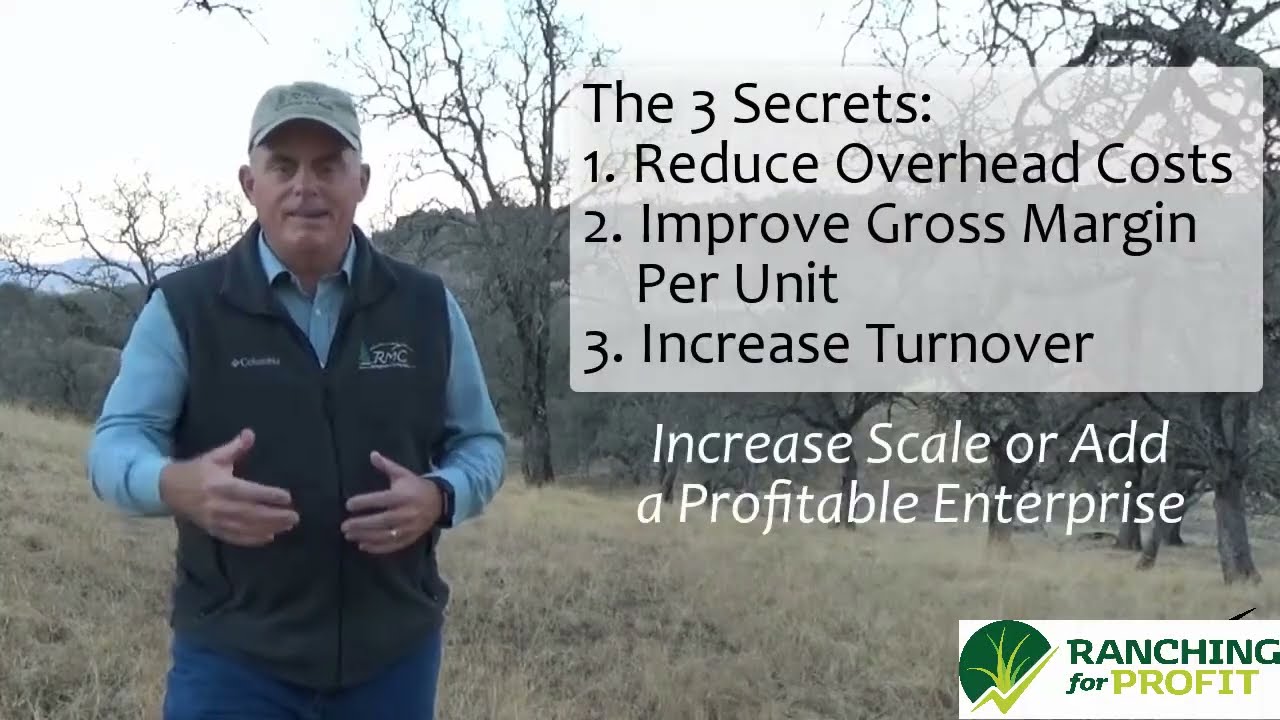 3 Secrets Every Rancher Needs to Know to Be Profitable