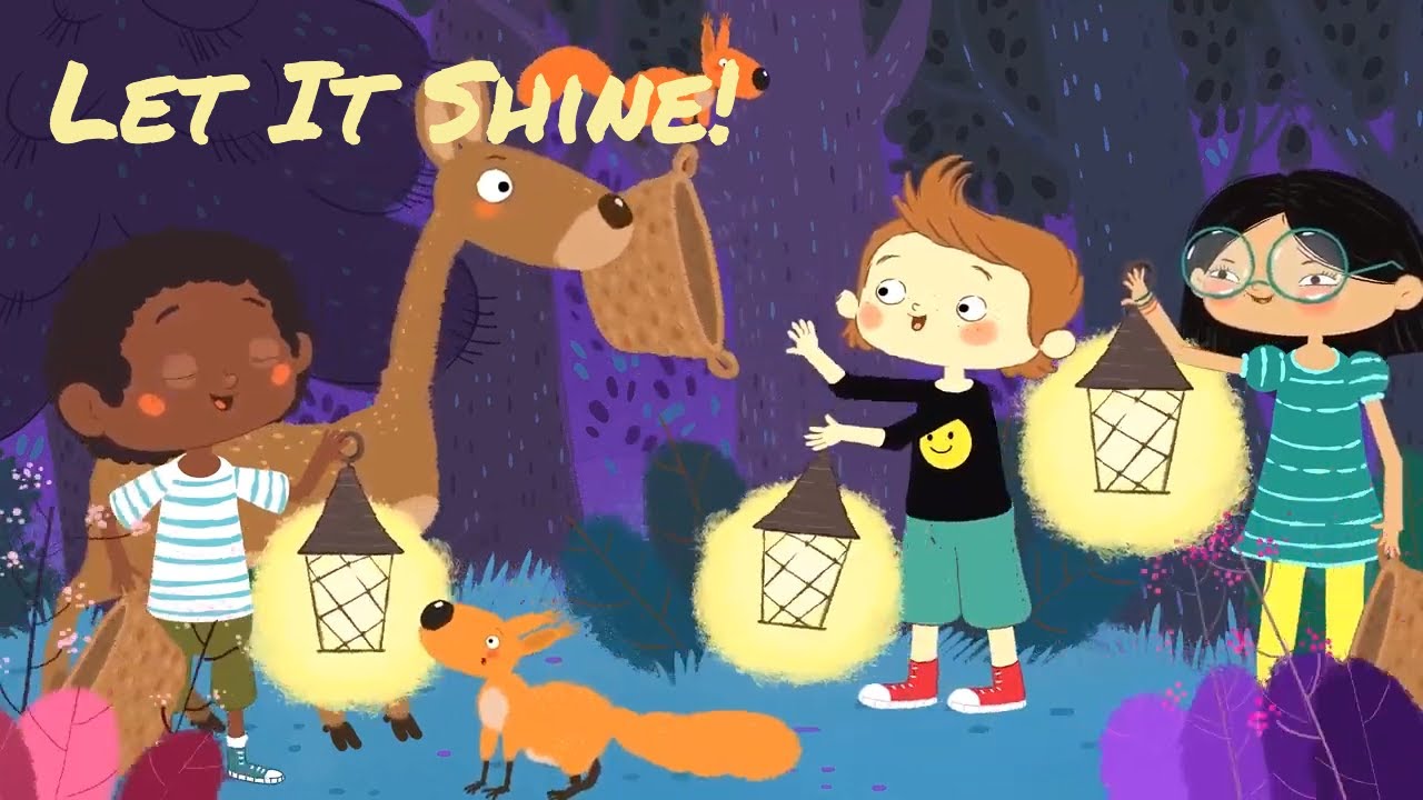 This Little Light of Mine - Kids Praise and Worship Song (Animated)