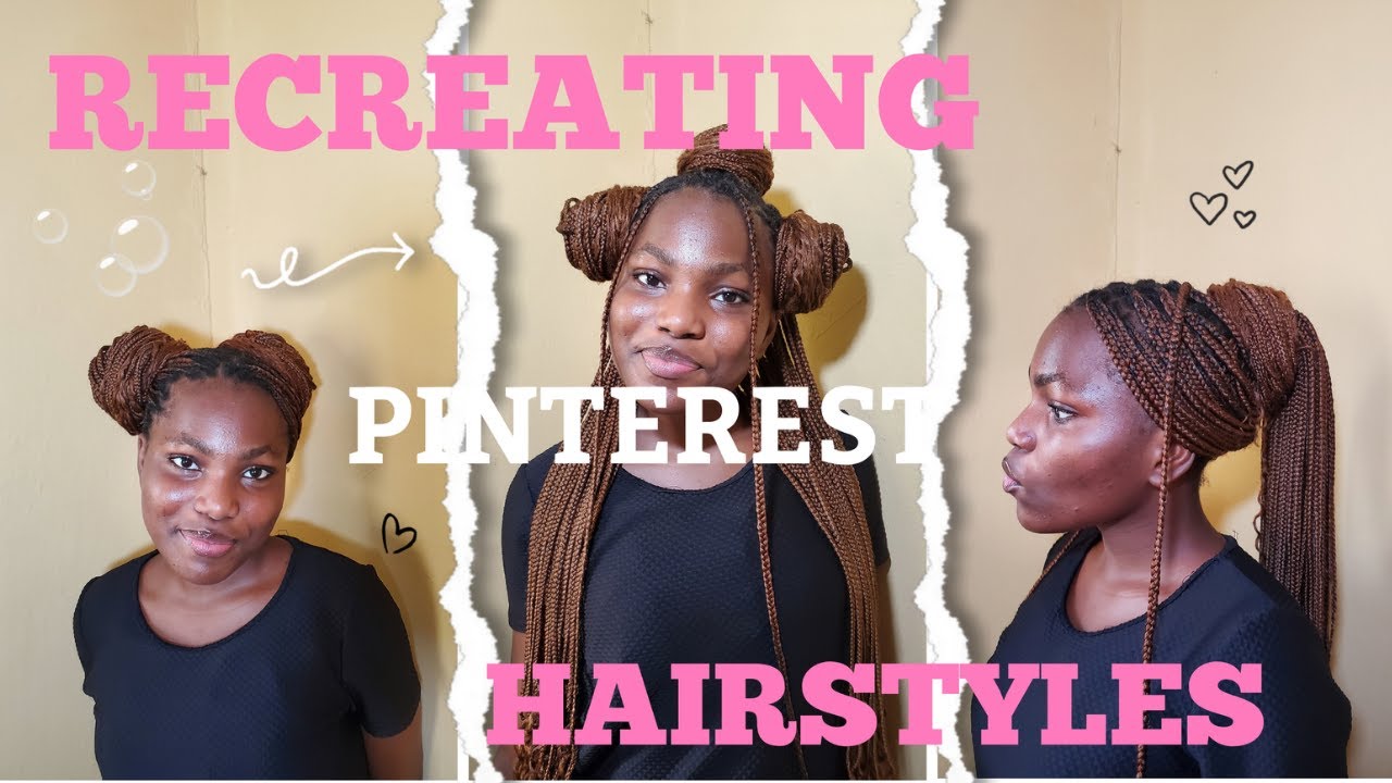 ♡Recreating Pinterest Hairstyles On My Friend♡