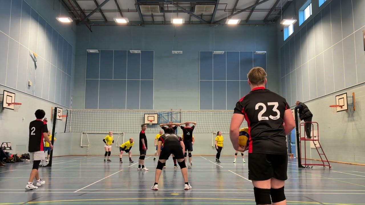 Chester Trojans agains Wirral Rebel B 25/04/2025 | Merseyside Volleyball League
