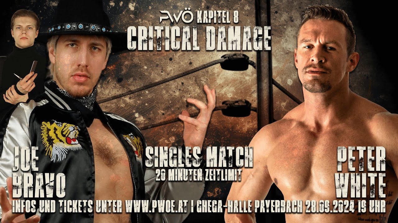Joe Bravo vs. Peter White | PWÖ Chapter 8: Critical Damage 28.09.2024
