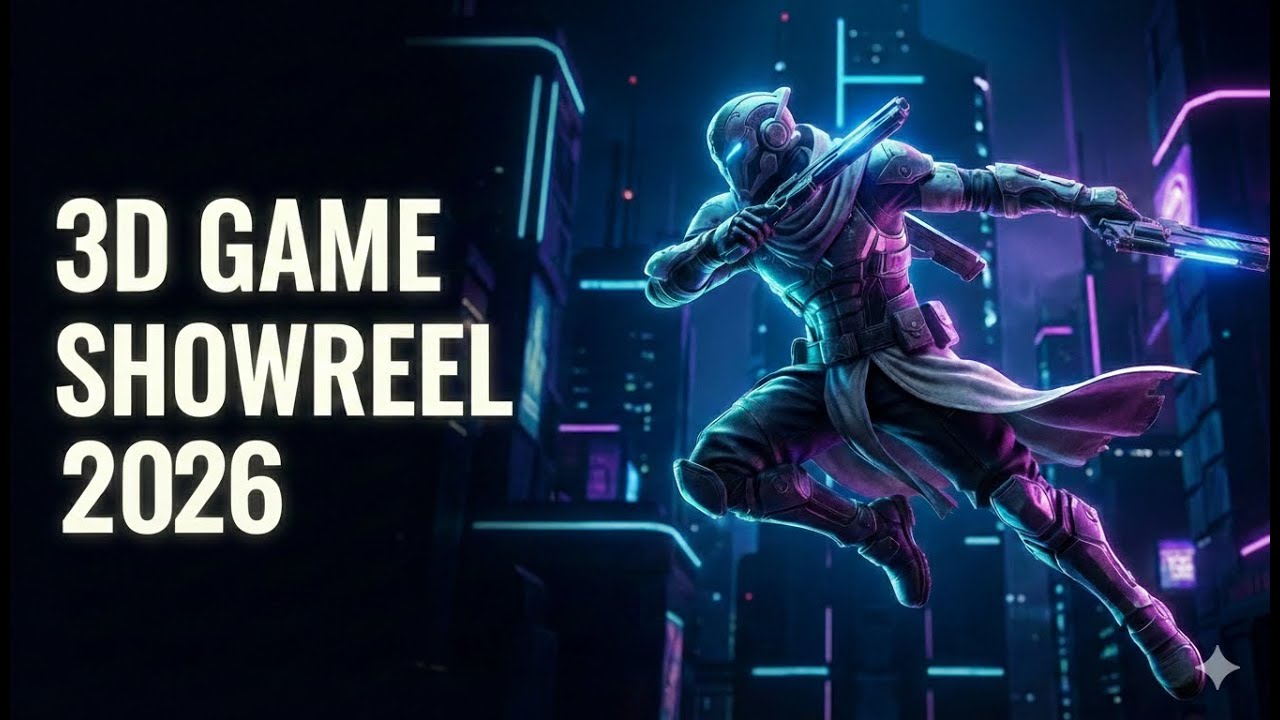 3D Game Animation Showreel 2025 | Gameplay & Character Animation | Yash Joshi