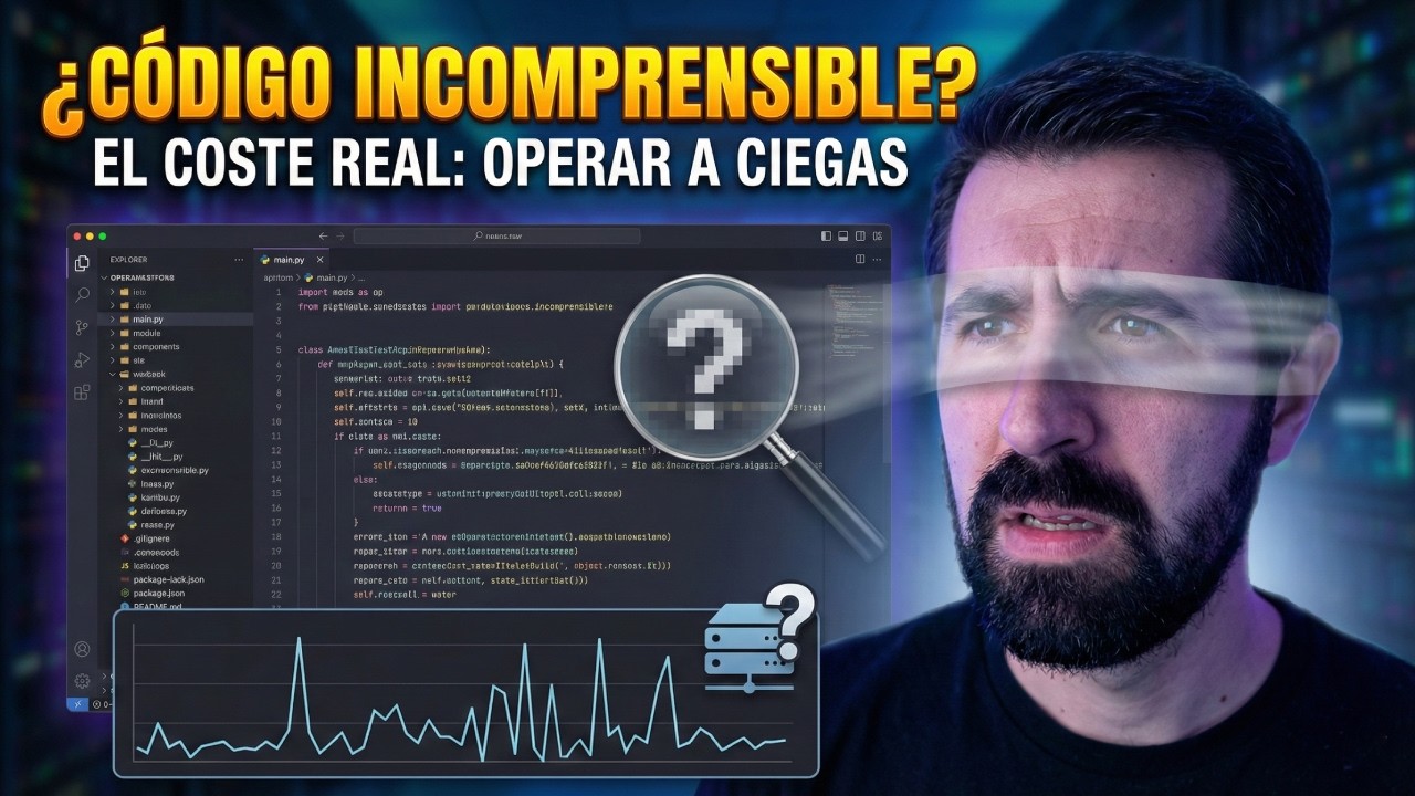 La IA genera código que nadie sabe arreglar (y ya está en producción)