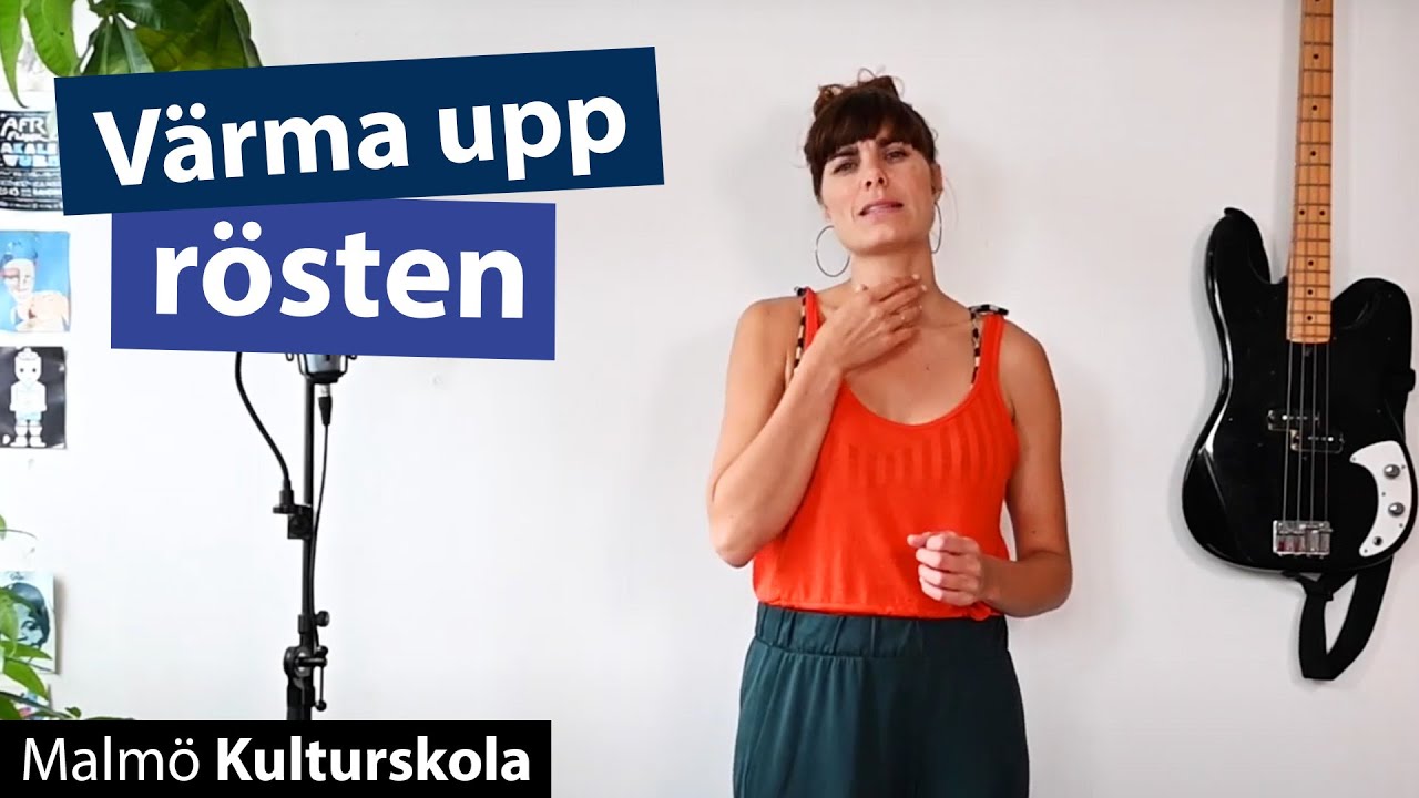 Hur man värmer upp sin röst!