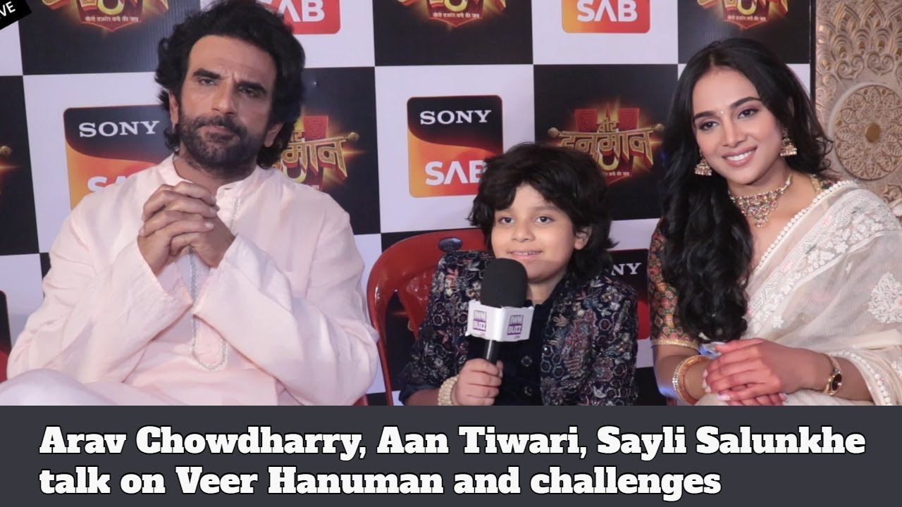 Exclusive: Arav Chowdharry, Aan Tiwari, Sayli Salunkhe talk on Veer Hanuman and challenges