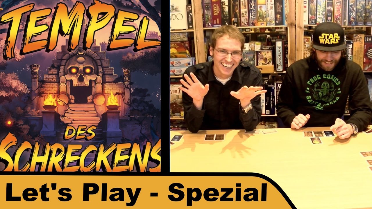 Tempel des Schreckens - Brettspiel - Let's Play Spezial