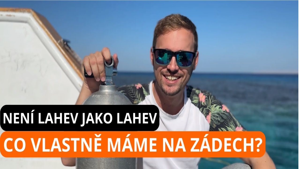 Úvod do potápění: Pojďme si říct něco o potápěčských lahvích! #3 🤿🤿🤿