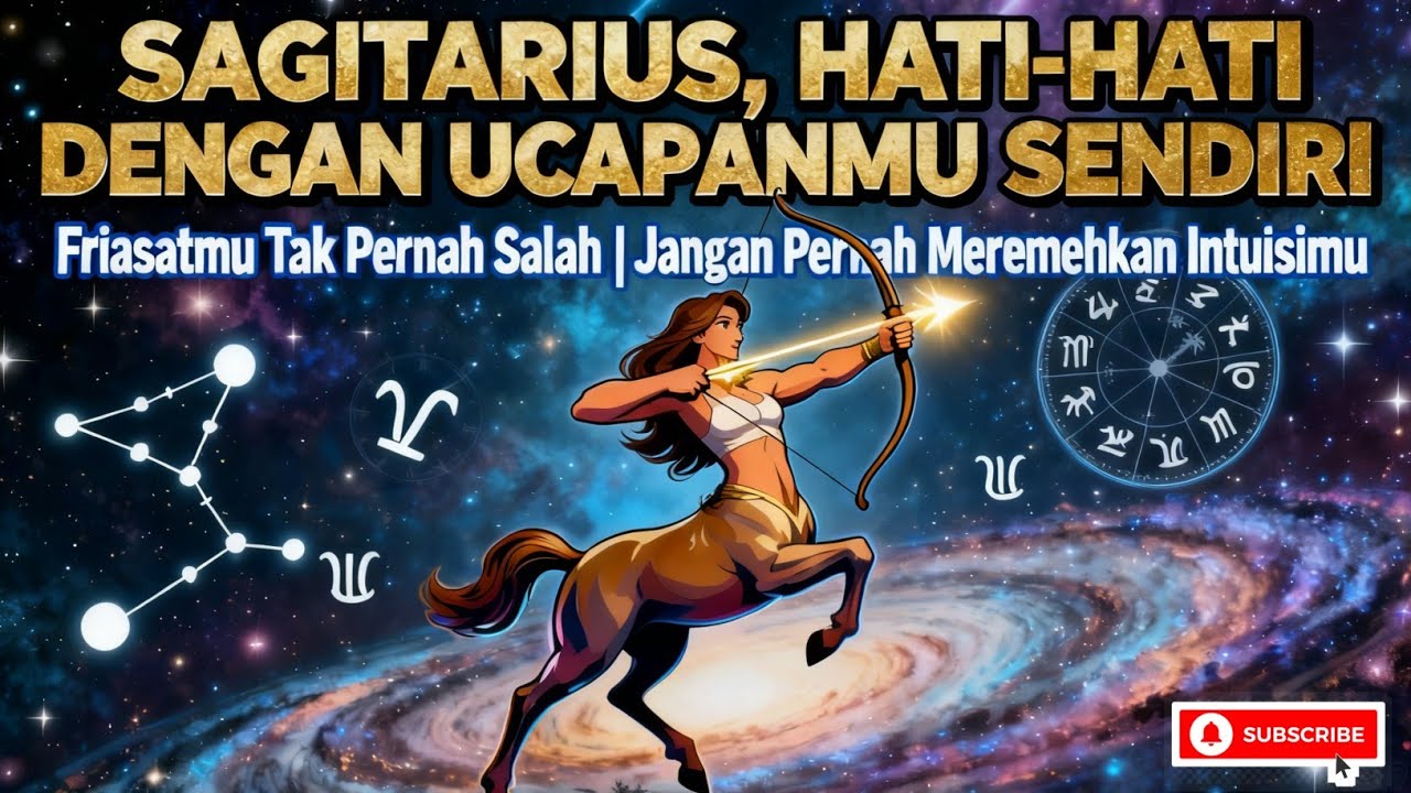 Sagitarius♐ Firasatmu Tajam, Intuisimu Selalu Tepat, Dan Ucapanmu Selalu Jadi Kenyataan - Hari Ini