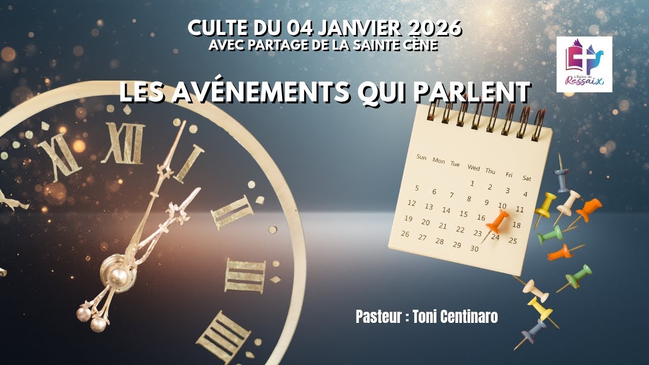 Prédication du dimanche 4 janvier 2026