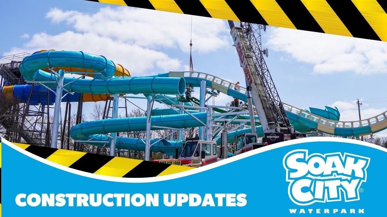 Kings Island - RiverRacers Construction Update (April 1, 2025)