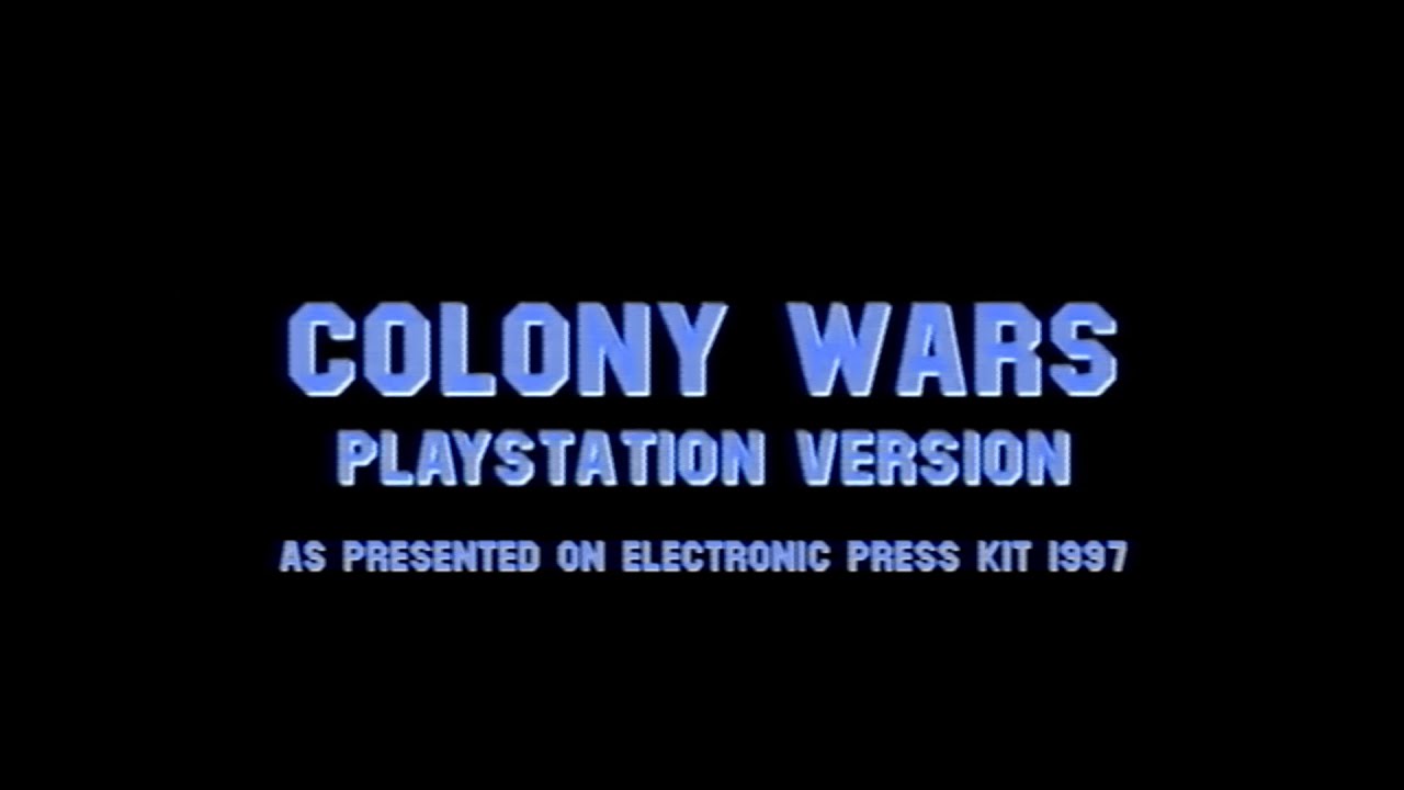 COLONY WARS DEVELOPMENT BUILD FOOTAGE - PSYGNOSIS EPK 1997