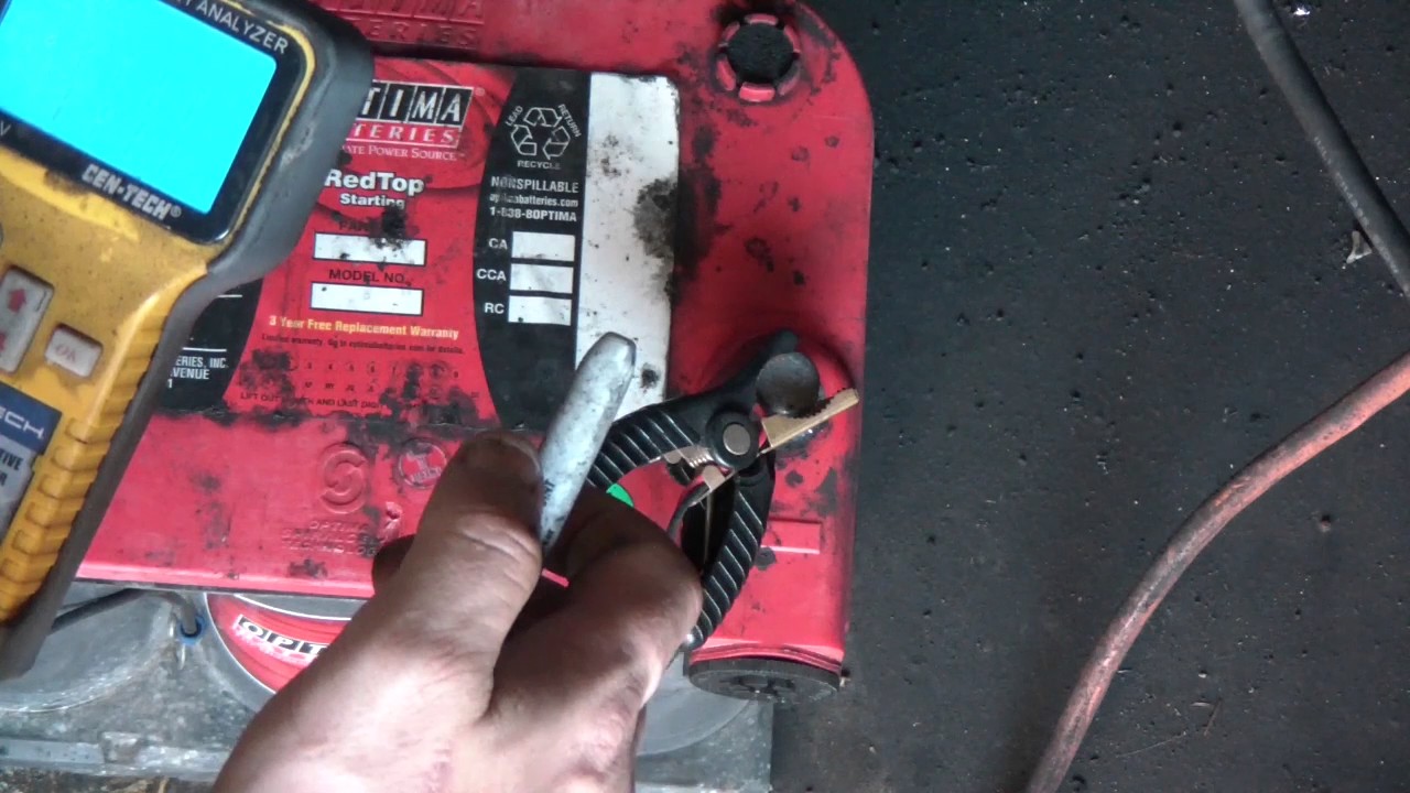 Optima Red top Battery Restoration Restore Repair Rejuvenation Part 1