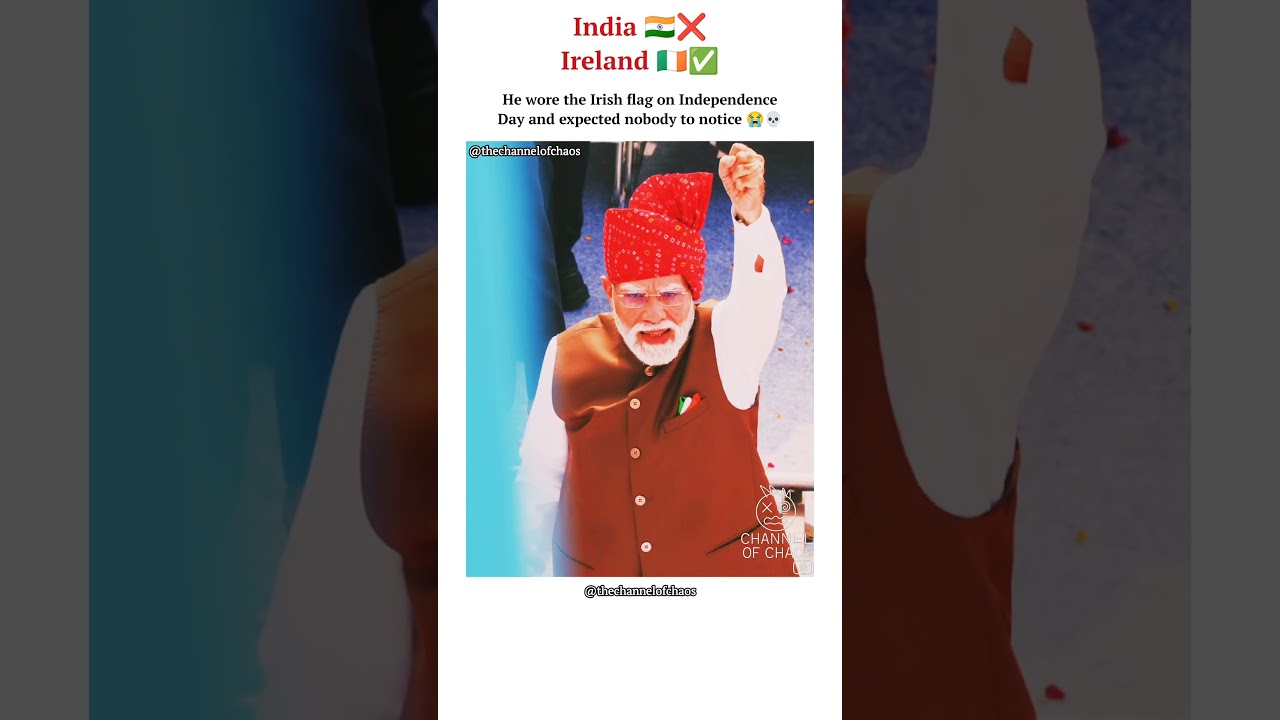 🇮🇳 Happy Independence Day Ireland 🇮🇪 #modi #independenceday #memes #funnymemes #shortsfeed #pmmodi