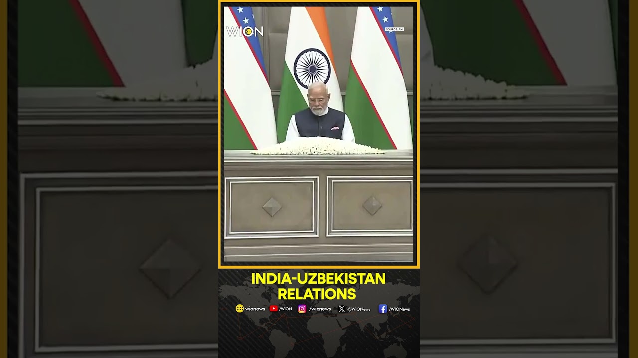 India-Uzbekistan Sign Key MoUs In Presence Of PM Modi, President Mirziyoyev