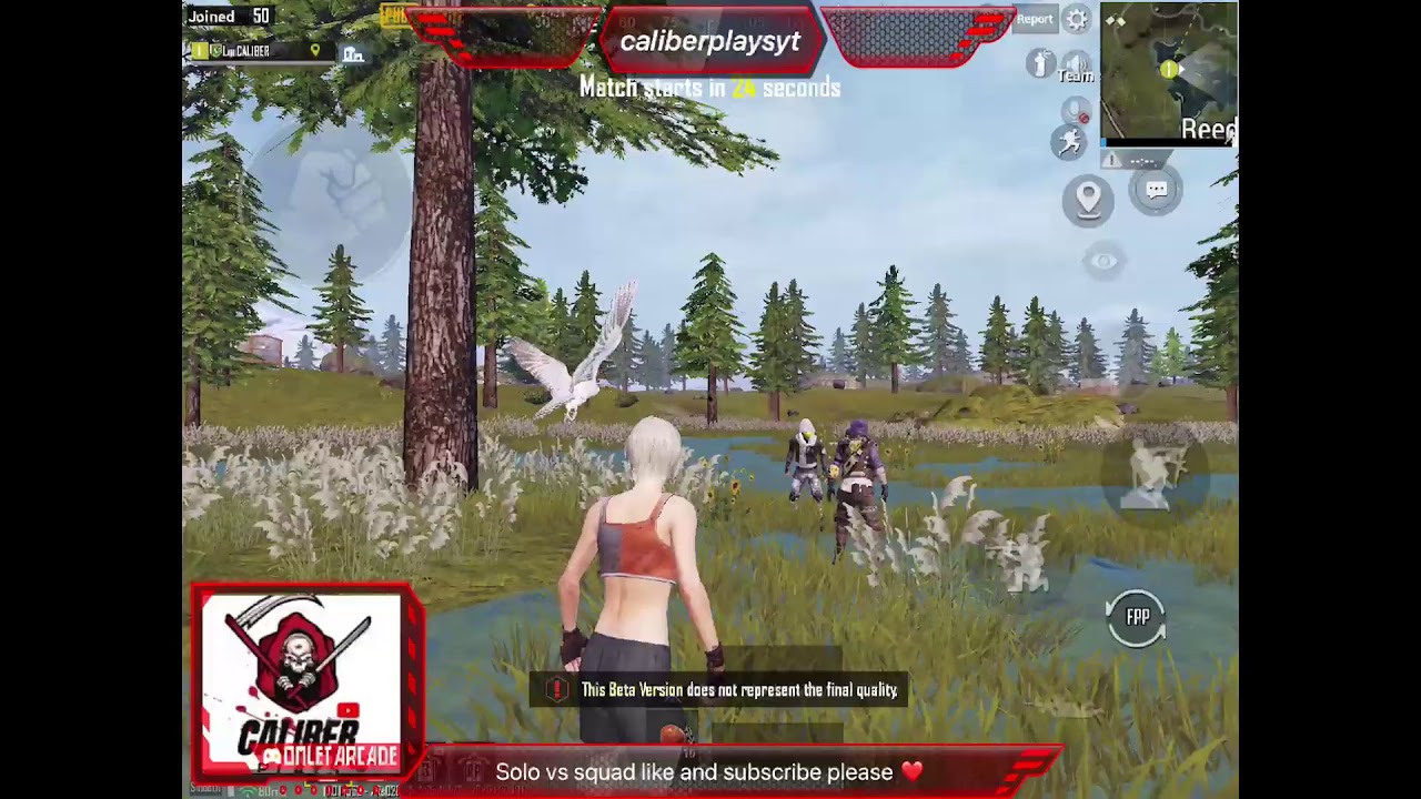PUBG MOBILE LIVE STREAM - CALIBER | IPAD MINI 5