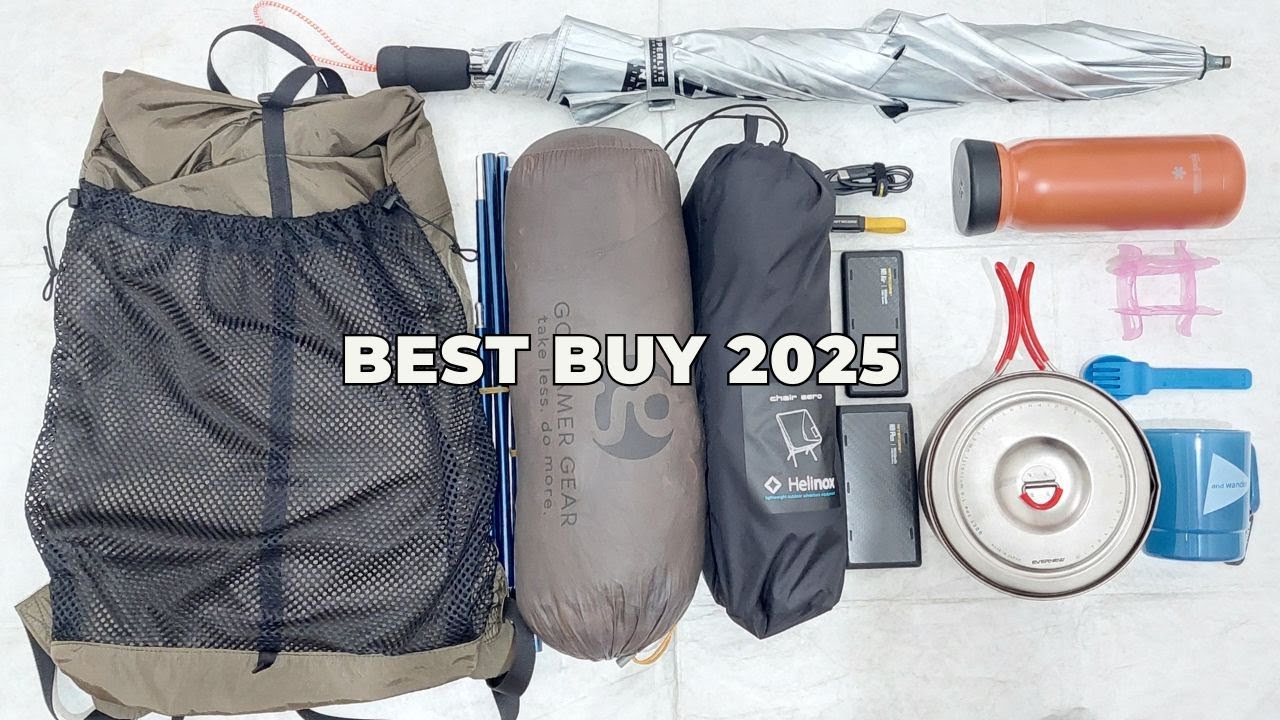 BEST BUY 2025 OUTDOOR GEAR | 10 OUTDOOR GEAR TERBAIK DI TAHUN 2025 | 2025年のベストバイ特集