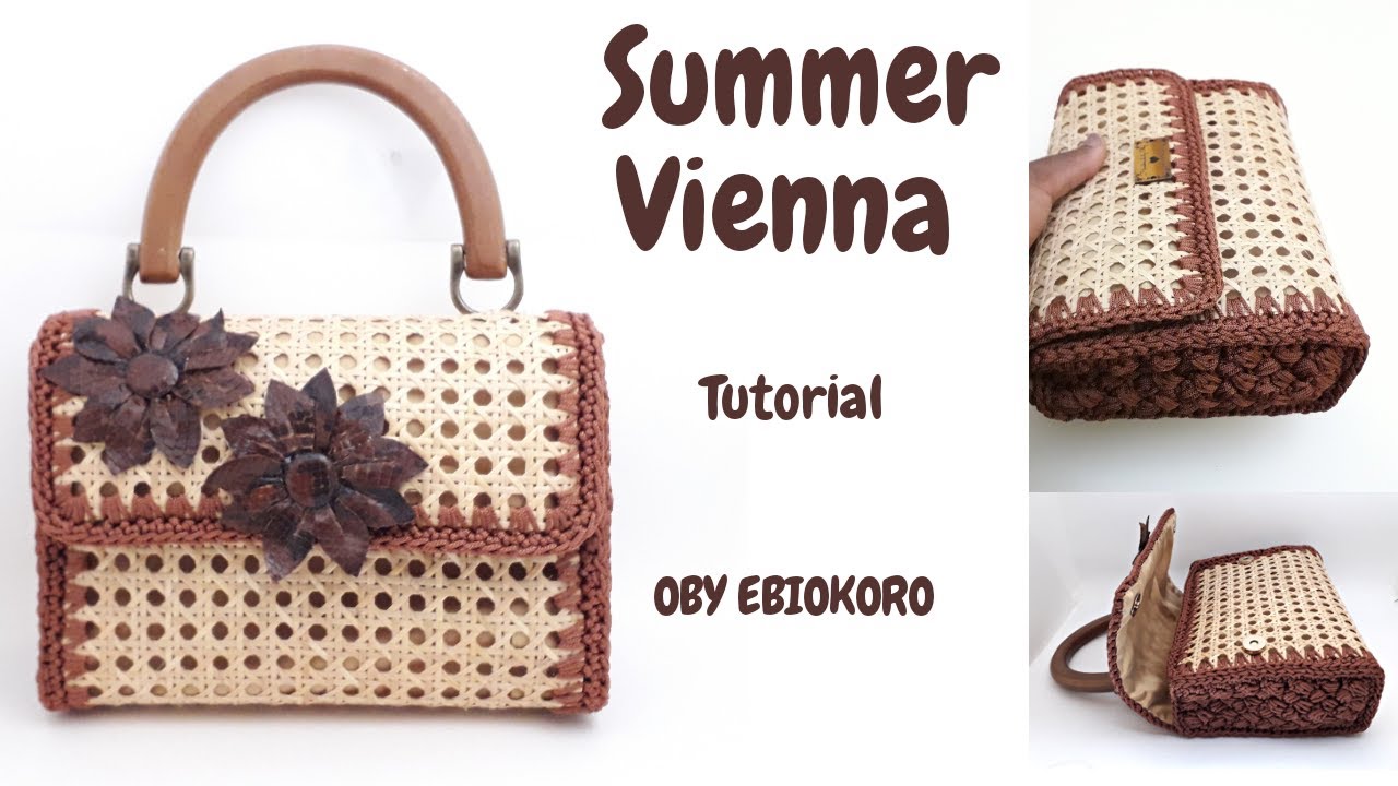 Summer Vienna / Crochet Bag / Tutorial / Borsa Uncinetto / Oby Ebiokoro
