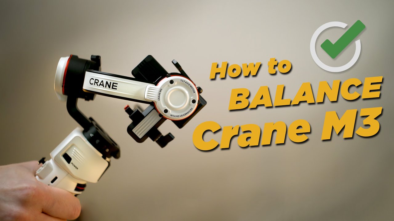 Balance Your Crane M3 in Minutes!
