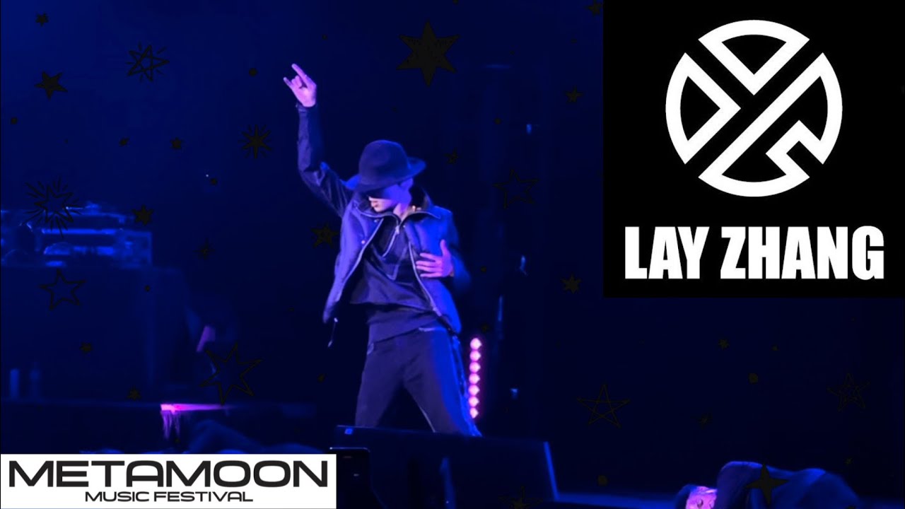 Lay Zhang (Zhang Yixing) METAMOON FESTIVAL in NY (Fan Cam)