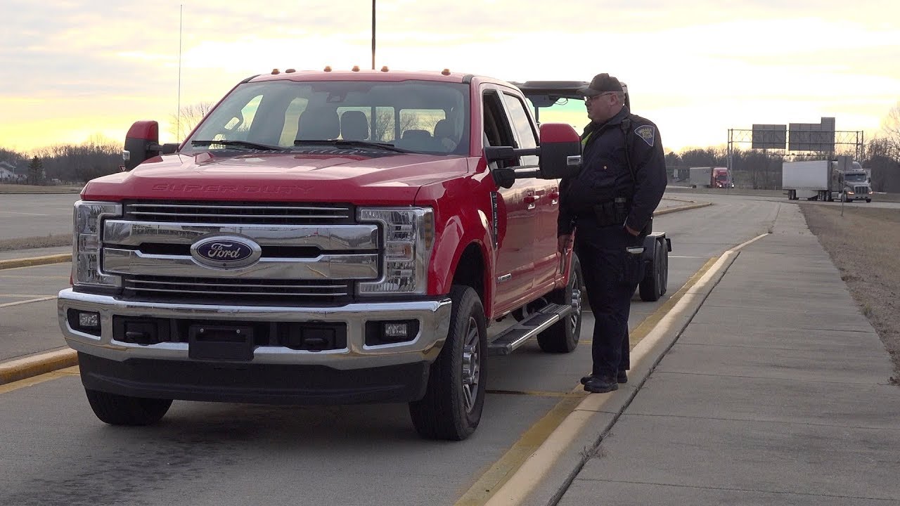Truck & Trailer Tuesday!! Stopped At A Weigh Station!
