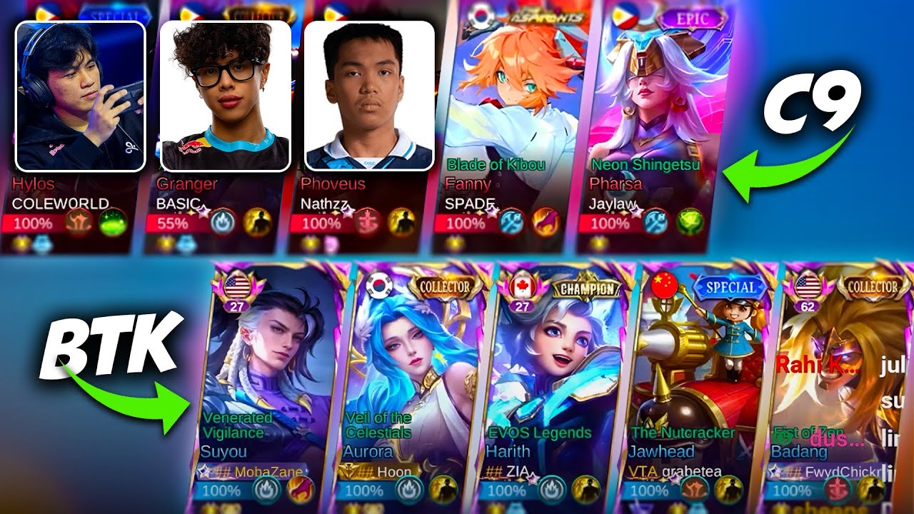 C9 STREAM SNIPED BTK… BUT THEN THIS HAPPENED! | Mobile Legends Highlights