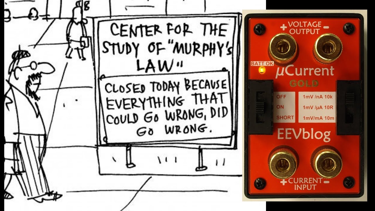 EEVblog #1057 -  µCurrent Murphy
