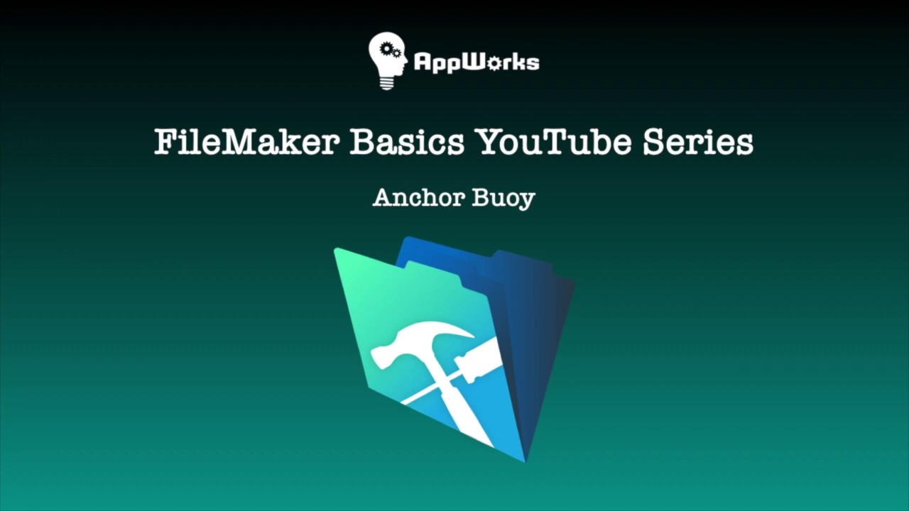 FileMaker Basics Lesson 10: Anchor Buoy
