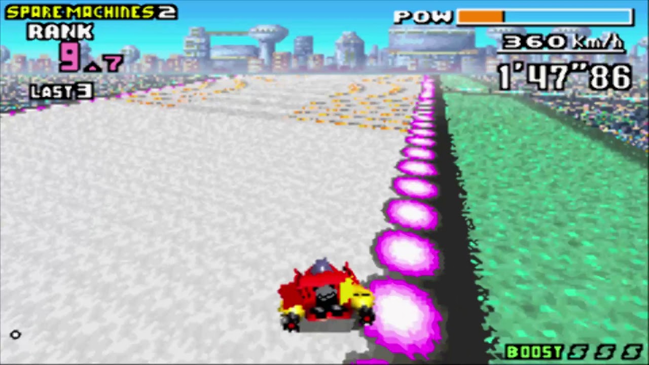 F-ZERO Maximum Velocity (2001) - Gameboy Advance (comentarios Lucas)