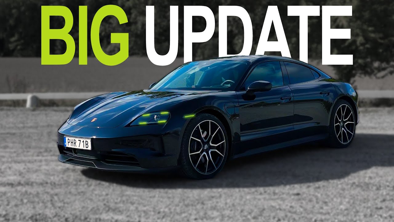 Porsche Taycan 2025 года: обновлённый и улучшенный | Полный обзор