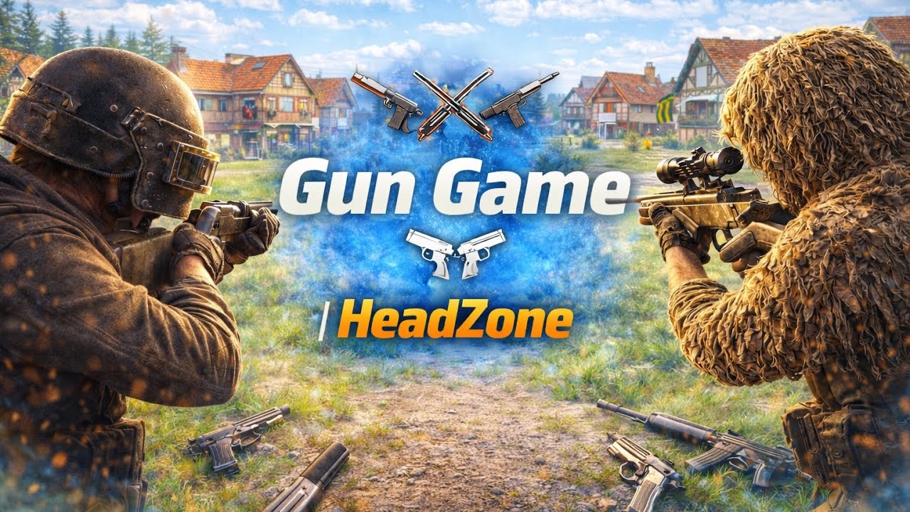 1v1 Gun Game Showdown 🔥 | WOW Map | HeadZone PUBG MOBILE 