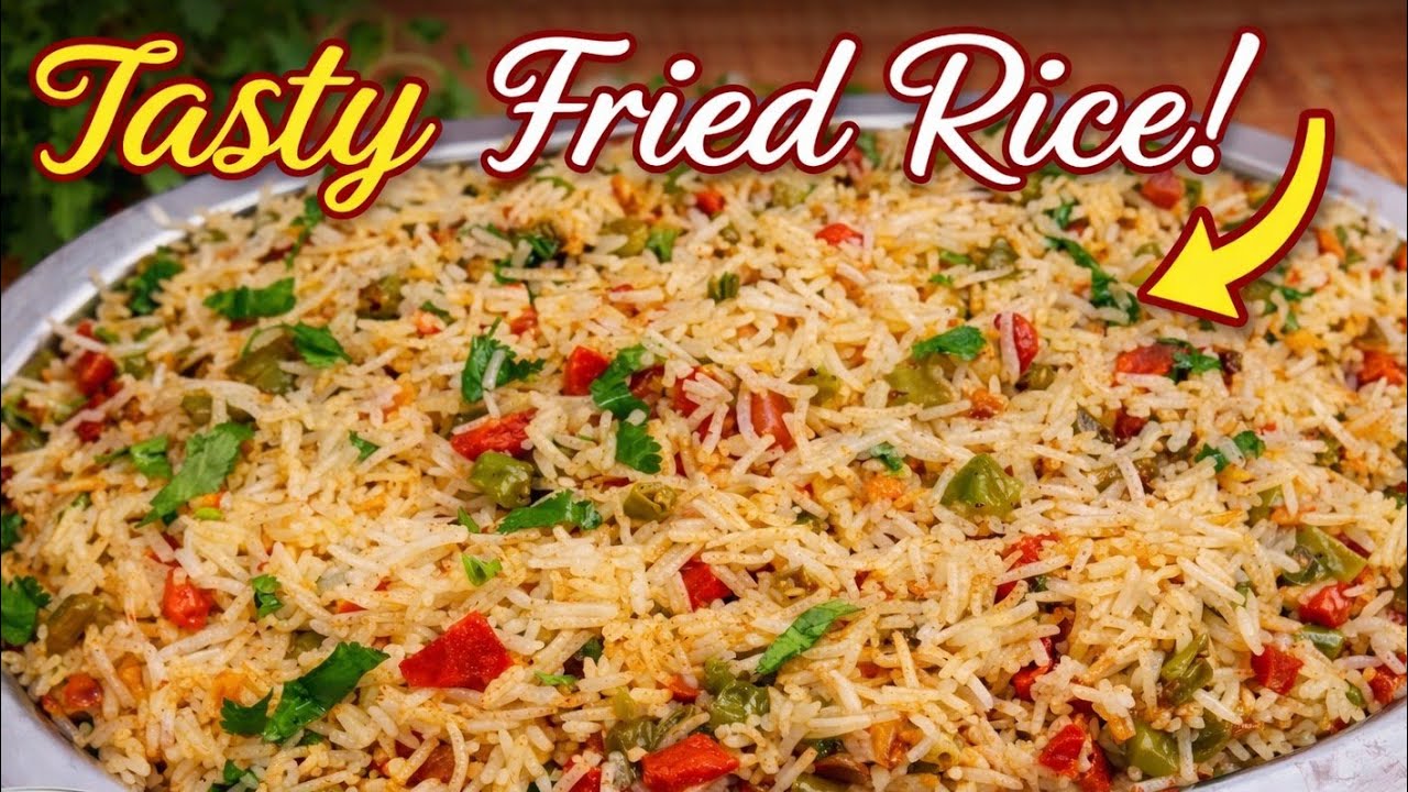 Tasty Street Style Veg Fried Rice Recipe ❤️ | ਟੇਸਟੀ ਫ੍ਰਾਈਡ ਰਾਈਸ | Healthy Aroma