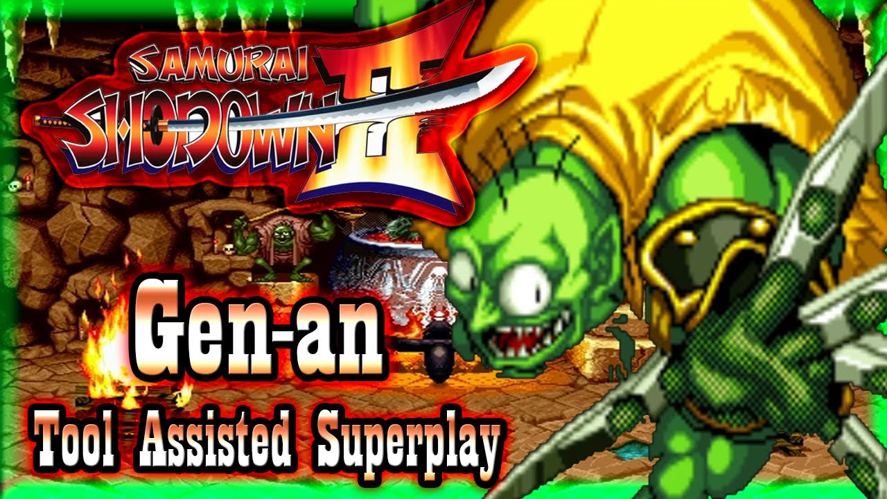 【TAS】SAMURAI SHODOWN 2 (SHIN SAMURAI SPIRITS HAOHMARU JIGOKUHEN) - SHIRANUI GEN-AN