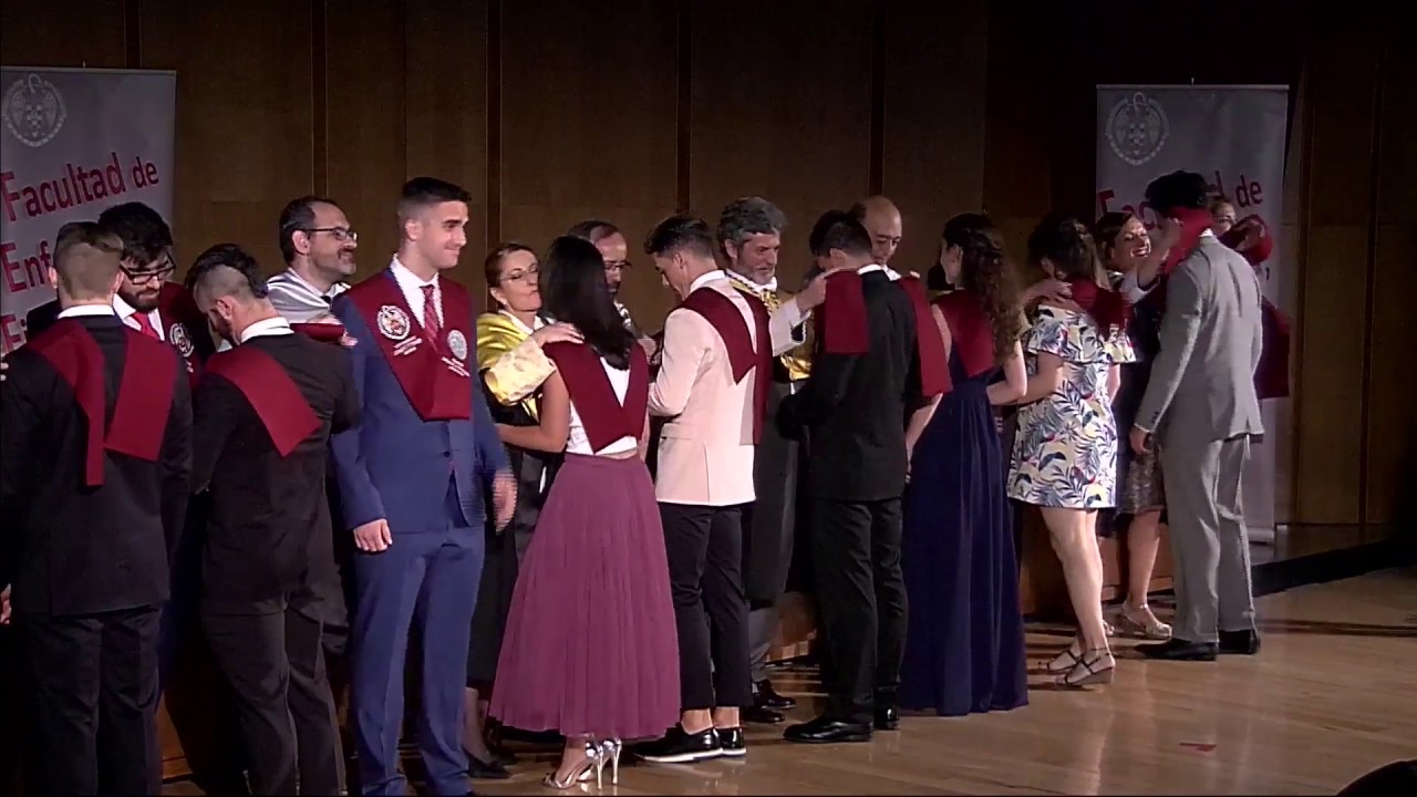 Acto de graduación. Grado de Fisioterapia y Podología 2017. Universidad Complutense de Madrid