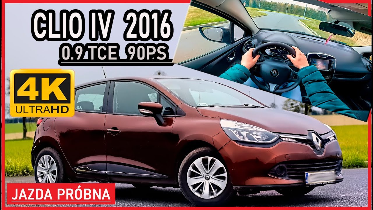 Renault Clio IV 0.9TCE 90KM 2016r Jazda Próbna