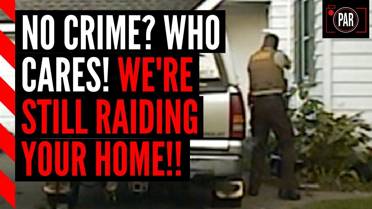 He called cops for help; they broke down his door and arrested him instead