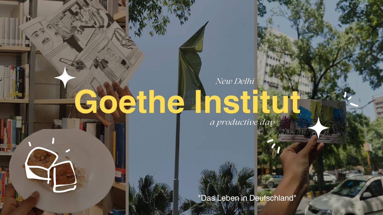 A Day at Goethe Institut New Delhi 🇩🇪: Attending a Workshop