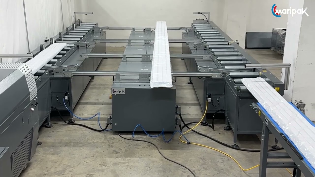 Maripak USA  - PVC Window & Door Long Profiles - Automatic Packaging with Additional Automation
