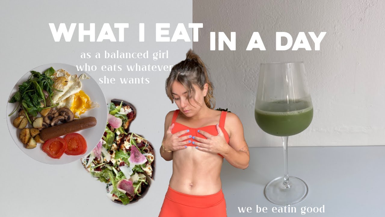 what I eat in a day (realistic & balanced)