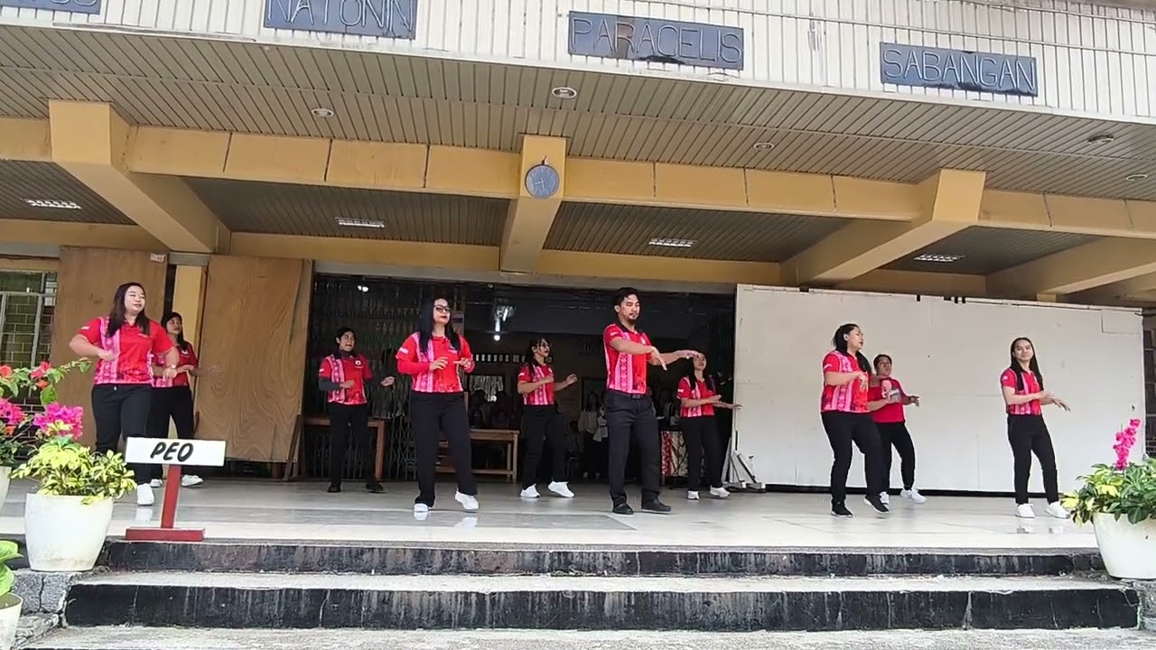 Dance number of the PEO, during the regular Program, held at the Provincial Plaza on Feb. 16, 2026.