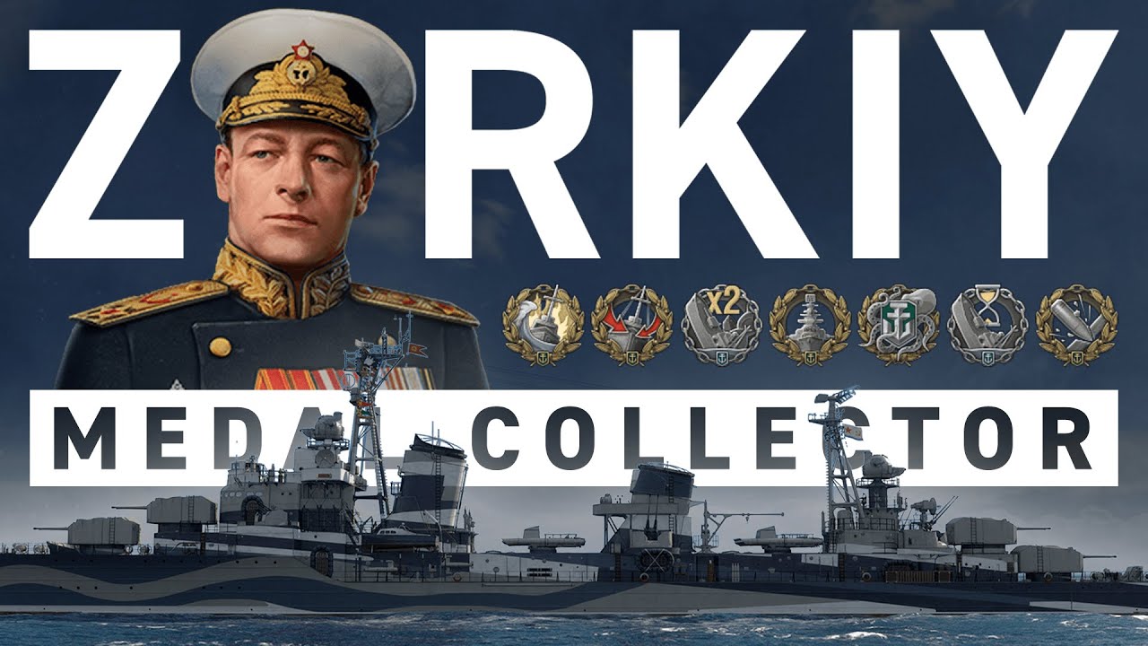 ZORKIY just COLLECTS MEDALS in World of Warships