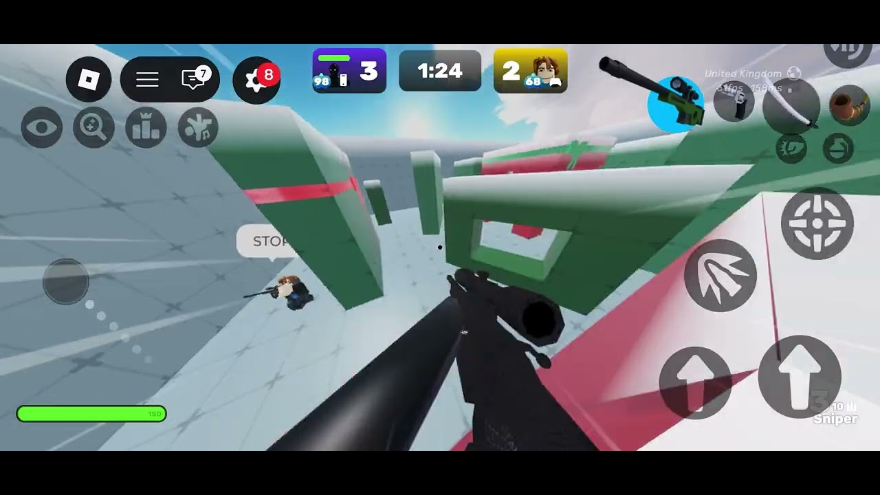Playing rivals on mobile 