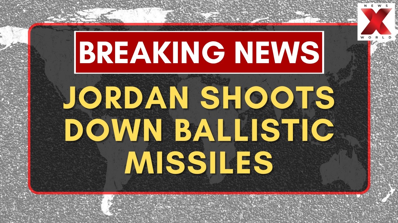 Jordan Intercepts Two Ballistic Missiles Targeting Kingdom Successfully | NewsX World