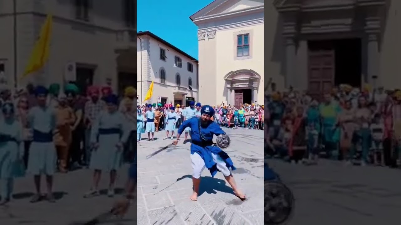 khanda spin nihang singh 🔥Gatka martial arts