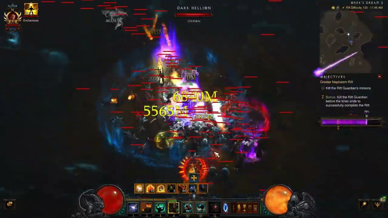 Diablo 3 Season 36 Rank 1 NA Barbarian