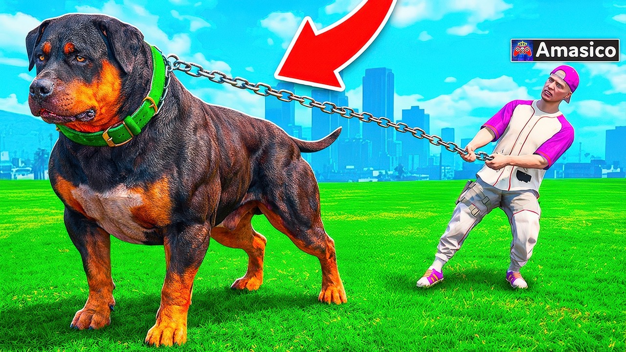 CAINELE MEU devine GIGANT in GTA 5!