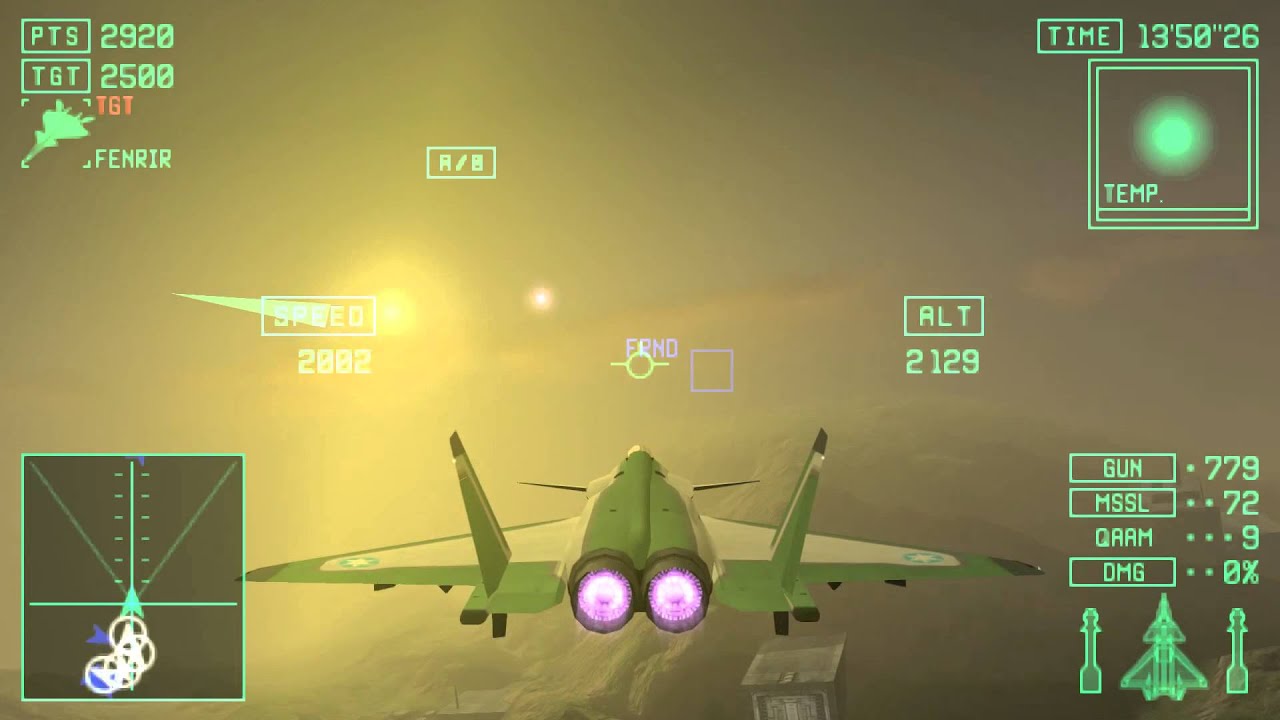 Ace Combat X: Skies of Deception - Mission 15A: End of Deception I