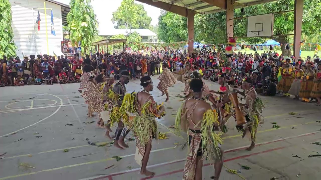 PNG 50th Pre-Independence Cultural Celebration: Oro Dance at KIS