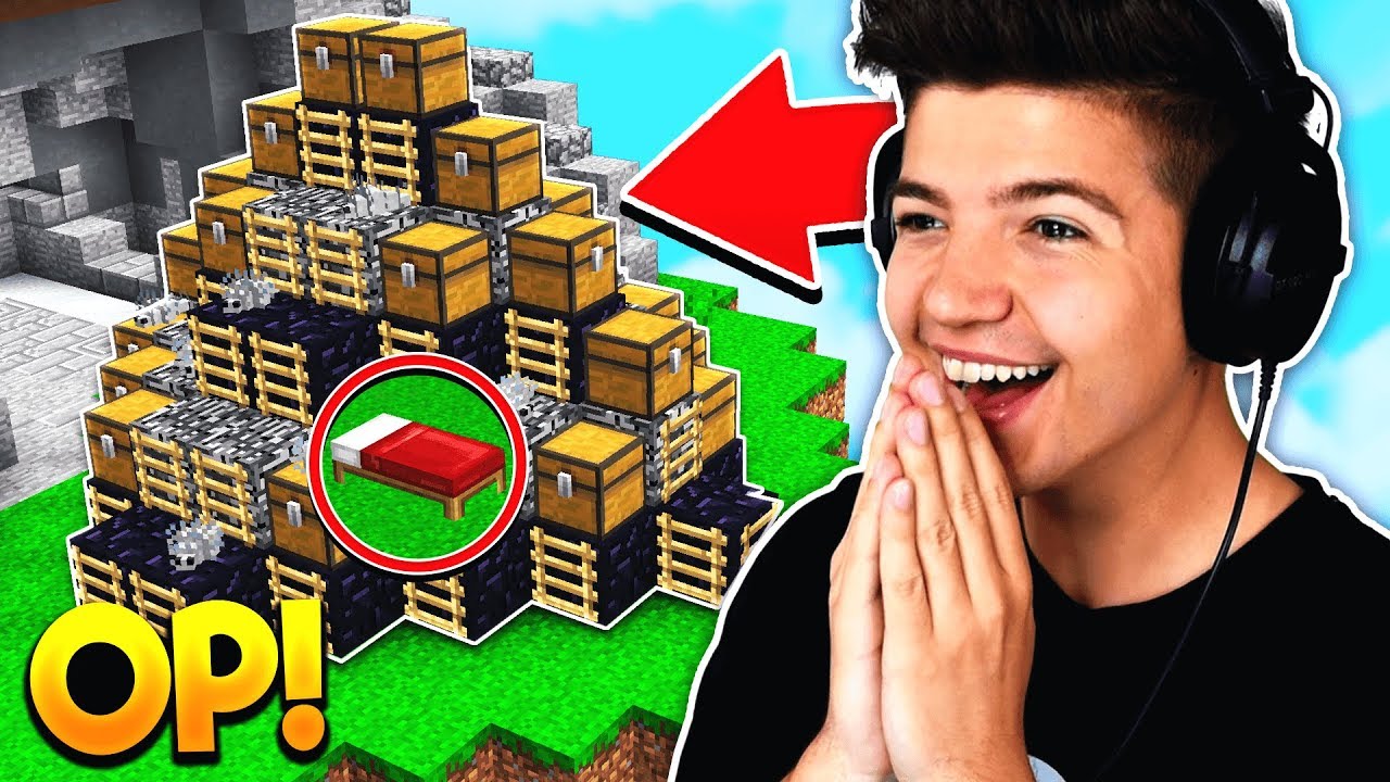 WORLDS MOST OP BED DEFENSE! | Minecraft BED WARS