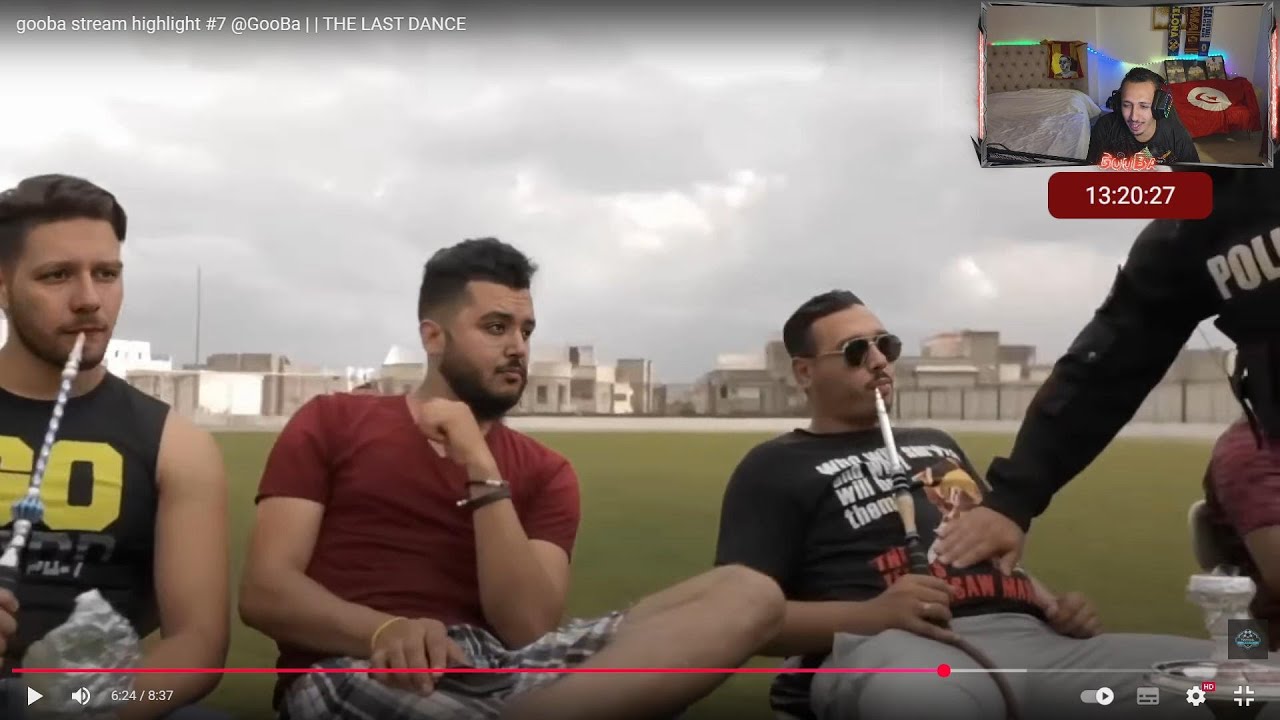 GOOBA Reaction 🔥 Highlight el BLACK THE LAST DANCE 😂